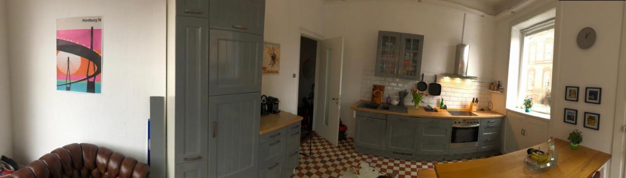 Grosszuegige Altbauwohnung In Bestlage Hamburg Dış mekan fotoğraf